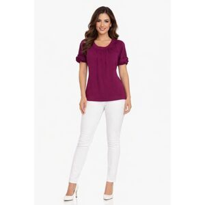 Banana Republic Top Short Sleeve Sweater Purple WOMEN'S  WOMAN'S SIZE Medium